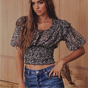 Free people Beatrice top